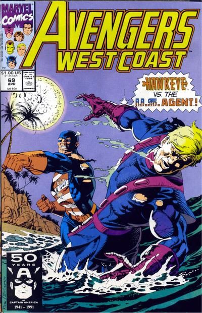 The West Coast Avengers, Vol. 2 Grudge Match! |  Issue#69A | Year:1991 | Series:  |