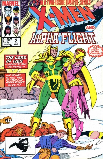 X-Men / Alpha Flight, Vol. 1 The Gift, Part 2 |  Issue#2A | Year:1985 | Series:  |