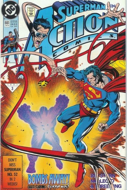 Action Comics, Vol. 1 Stretching Point! |  Issue#661A | Year:1990 | Series:  | Pub: DC Comics |