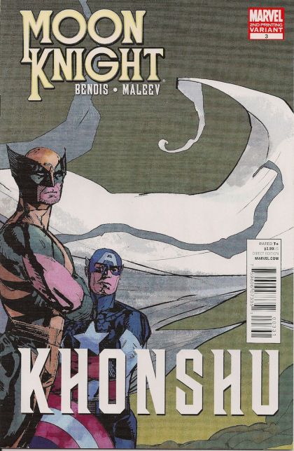 Moon Knight, Vol. 6  |  Issue#3C | Year:2011 | Series: Moon Knight | Pub: Marvel Comics | 2nd Printing