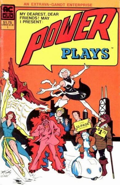 Power Plays (AC Comics) When Titans Entertain, Tale of Barker, the Beagleman |  Issue#1 | Year:1985 | Series:  | Pub: AC Comics