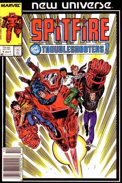Spitfire and the Troubleshooters "Beginnings" |  Issue#1B | Year:1986 | Series: New Universe |