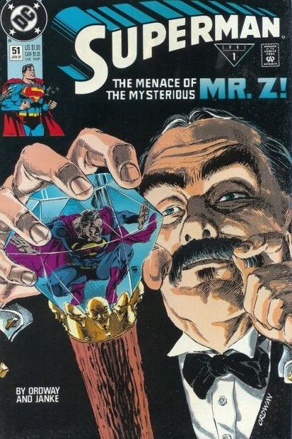 Superman, Vol. 2 Mister Z |  Issue#51A | Year:1991 | Series: Superman | Pub: DC Comics