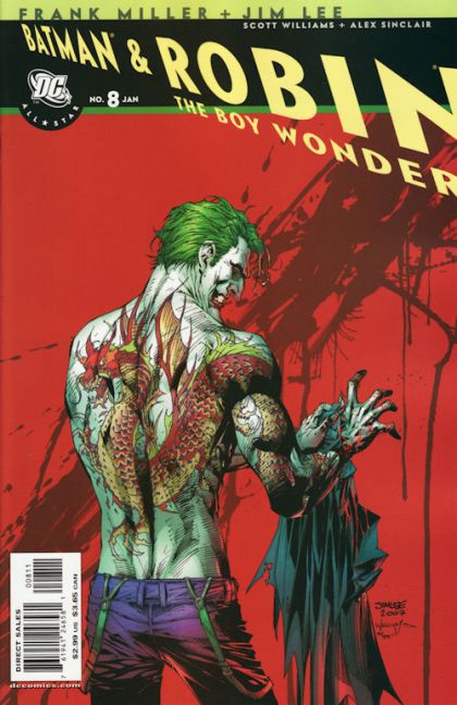 All Star Batman & Robin, The Boy Wonder Episode Eight |  Issue#8A | Year:2007 | Series:  | Pub: DC Comics | Jim Lee Regular