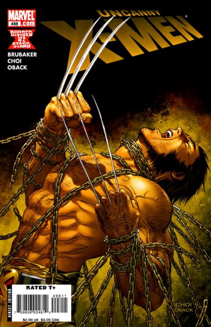 Uncanny X-Men, Vol. 1 Divided We Stand - Divided, Part 4 |  Issue#498A | Year:2008 | Series: X-Men | Pub: Marvel Comics