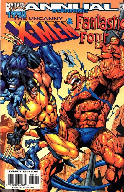 The Uncanny X-Men Annual Annual 1998: The Uncanny X-Men & Fantastic Four |  Issue#22A | Year:1998 | Series: X-Men | Pub: Marvel Comics