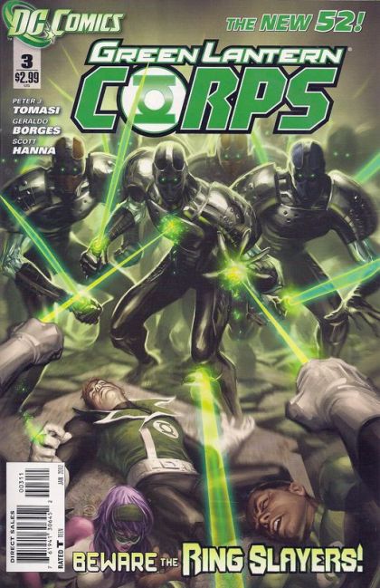 Green Lantern Corps, Vol. 2 Force of Will |  Issue#3A | Year:2011 | Series: Green Lantern | Pub: DC Comics