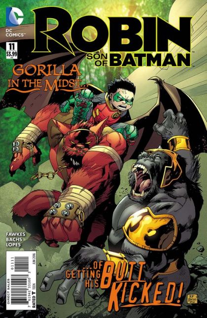 Robin: Son of Batman Massacre at Gorilla City |  Issue#11A | Year:2016 | Series: Robin |