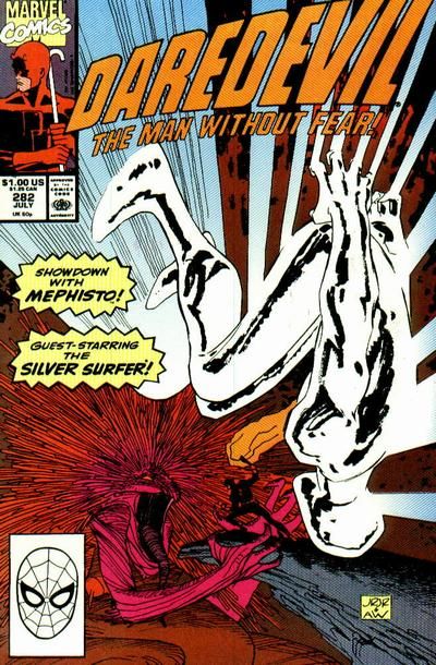 Daredevil, Vol. 1 Crooked Halos |  Issue#282A | Year:1990 | Series: Daredevil | Pub: Marvel Comics |