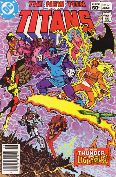 The New Teen Titans, Vol. 1 Thunder And Lightning |  Issue#32B | Year:1983 | Series: Teen Titans | Pub: DC Comics |