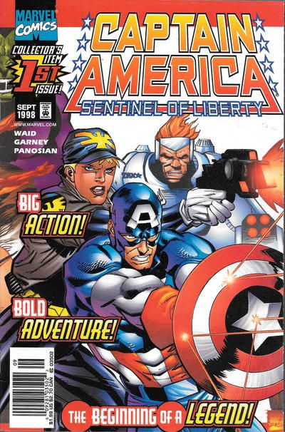 Captain America: Sentinel of Liberty, Vol. 1 Sentinel of Liberty |  Issue#1C | Year:1998 | Series:  | Pub: Marvel Comics