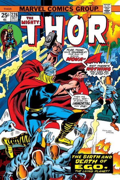 Thor, Vol. 1 Ego: Beginning and End! |  Issue#228A | Year:1974 | Series: Thor | Pub: Marvel Comics