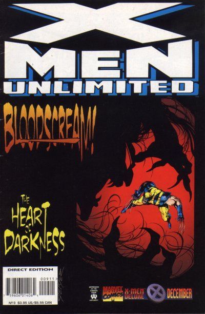 X-Men Unlimited, Vol. 1 Horse Latitudes |  Issue#9A | Year:1995 | Series: X-Men | Pub: Marvel Comics