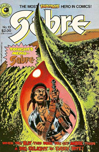 Sabre The Decadence Indoctionation, Part 4 : Lovers, Schemers and Schizophrenia |  Issue#13 | Year:1985 | Series:  | Pub: Eclipse Comics
