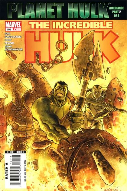 The Incredible Hulk, Vol. 2 Planet Hulk - Allegiance, Part 2 |  Issue#101A | Year:2006 | Series: Hulk | Pub: Marvel Comics |