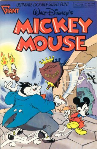 Mickey Mouse The Mystery Of Tapiocus VI |  Issue#256 | Year:1990 | Series: Mickey Mouse | Pub: Gladstone