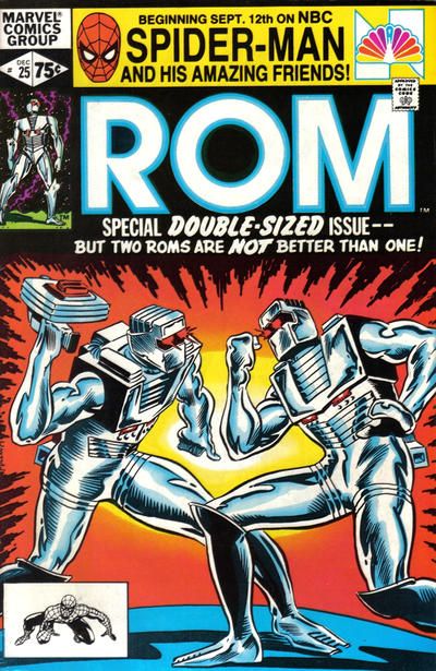 ROM, Vol. 1 (Marvel) Galador / Love Will Tear Us Apart |  Issue#25A | Year:1981 | Series:  |