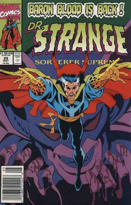 Doctor Strange: Sorcerer Supreme, Vol. 1 Blood Will Tell |  Issue#29 | Year:1991 | Series: Doctor Strange | Pub: Marvel Comics