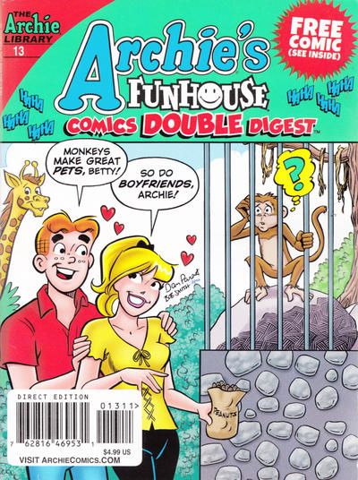 Archie's Funhouse Double Digest  |  Issue#13 | Year:2015 | Series: Double Digest | Pub: Archie Comic Publications