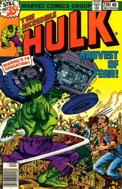 The Incredible Hulk, Vol. 1 The Harvester From Beyond! |  Issue#230B | Year:1978 | Series: Hulk |
