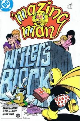 'Mazing Man Writer's Block |  Issue#5A | Year:1986 | Series:  | Pub: DC Comics