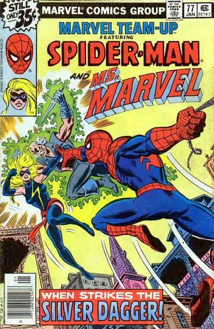 Marvel Team-Up, Vol. 1 If I'm to Live...My Love Must Die! |  Issue#77B | Year:1978 | Series: Marvel Team-Up | Pub: Marvel Comics