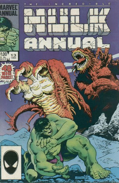 The Incredible Hulk, Vol. 1 Annual Crossroads, Part Two: Friends |  Issue#13A | Year:1984 | Series: Hulk | Pub: Marvel Comics | Direct Edition