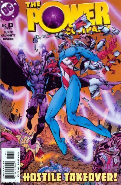 The Power Company Saving the World |  Issue#13 | Year:2003 | Series: The Power Company | Pub: DC Comics