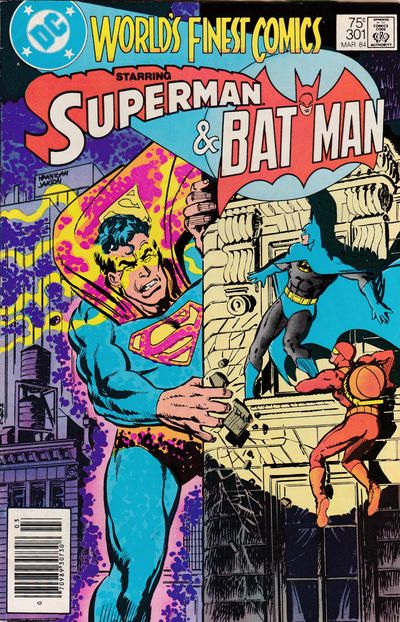 World's Finest Comics The Superman-Batman Split / No Rest for Heroes |  Issue#301B | Year:1983 | Series: World's Finest | Pub: DC Comics |