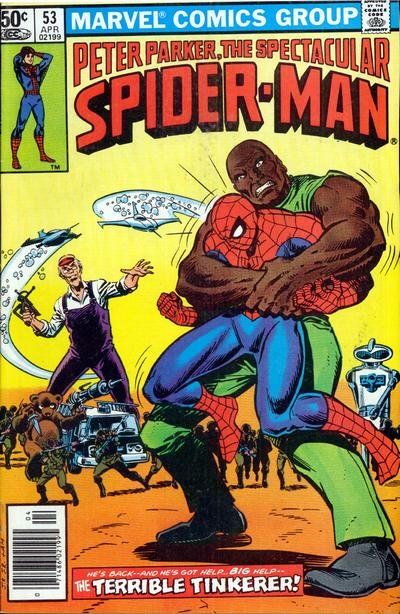 The Spectacular Spider-Man, Vol. 1 Toys Of The Terrible Tinkerer |  Issue#53B | Year:1976 | Series: Spider-Man | Pub: Marvel Comics