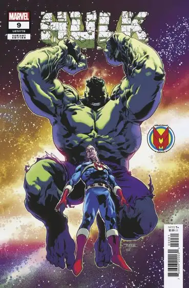 Hulk, Vol. 4  |  Issue#9H | Year:2022 | Series: Hulk | Pub: Marvel Comics | Mahmud Asrar Miracleman Cover