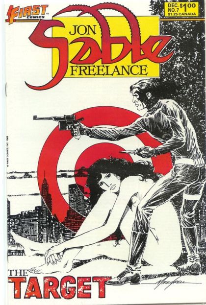 Jon Sable, Freelance The Target! |  Issue#7 | Year:1983 | Series: Jon Sable | Pub: First Comics