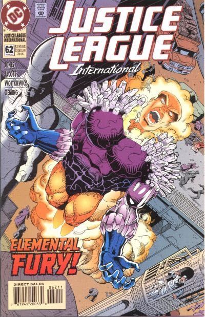 Justice League Europe / International The Sacrifice |  Issue#62A | Year:1994 | Series: JLA | Direct Edition
