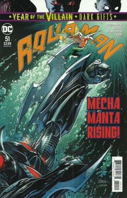 Aquaman, Vol. 8 Amnesty, Light In The Darkness |  Issue#51A | Year:2019 | Series: Aquaman | Pub: DC Comics | Robson Rocha Regular