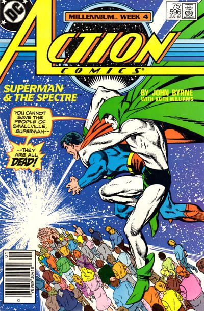 Action Comics, Vol. 1 Millennium - Week 4: Hell Is Where The Heart Is... |  Issue#596B | Year:1987 | Series:  | Pub: DC Comics