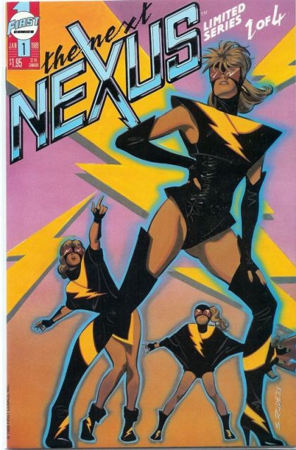 Next Nexus Three Sisters |  Issue#1 | Year:1989 | Series: Nexus | Pub: First Comics