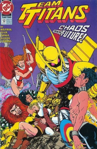 Team Titans The Dead Future |  Issue#12 | Year:1993 | Series: Teen Titans | Pub: DC Comics