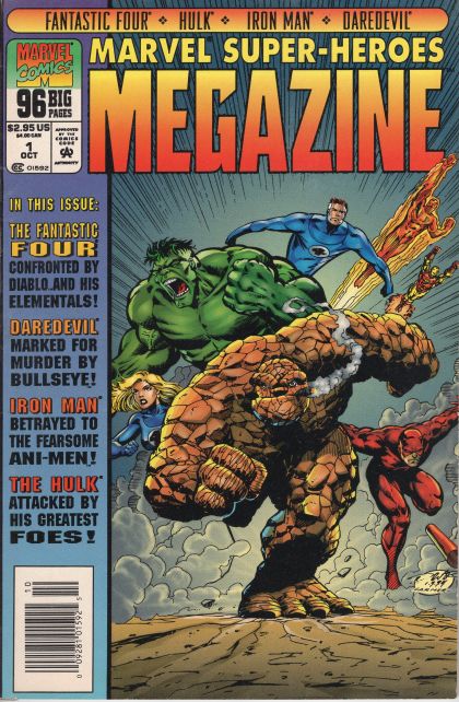Marvel Super-Heroes Megazine Back To The Basics! |  Issue#1B | Year:1994 | Series:  | Pub: Marvel Comics