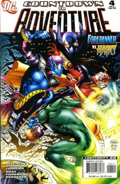 Countdown To Adventure Countdown - The Home Front, First, Do No Harm / Forerunner - Part Four: Friends And Foes |  Issue#4 | Year:2008 | Series: Countdown | Pub: DC Comics