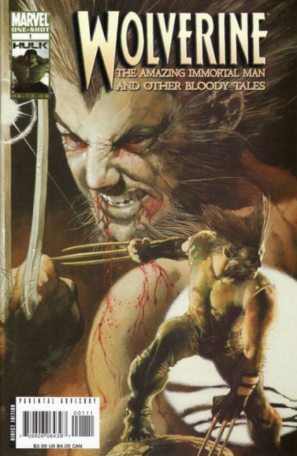 Wolverine: The Amazing Immortal Man & Other Bloody Tales The Amazing Immortal Man! |  Issue#1 | Year:2008 | Series: Wolverine | Pub: Marvel Comics