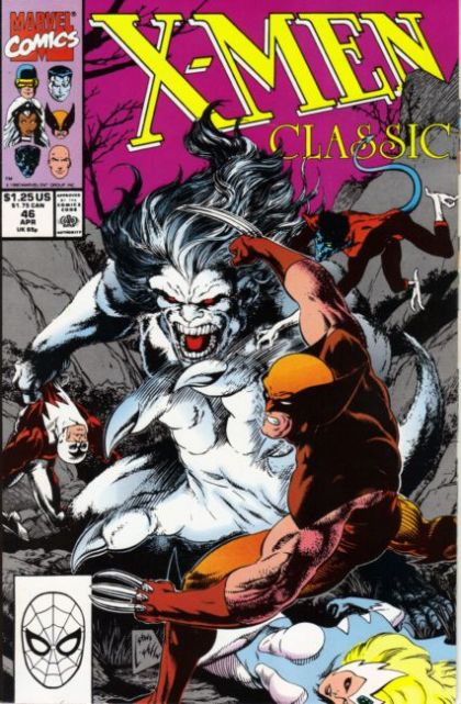 X-Men Classic Rage! |  Issue#46A | Year:1990 | Series: X-Men | Pub: Marvel Comics