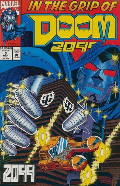 Doom 2099, Vol. 1 Unto the Breach |  Issue#3A | Year:1993 | Series:  | Pub: Marvel Comics |