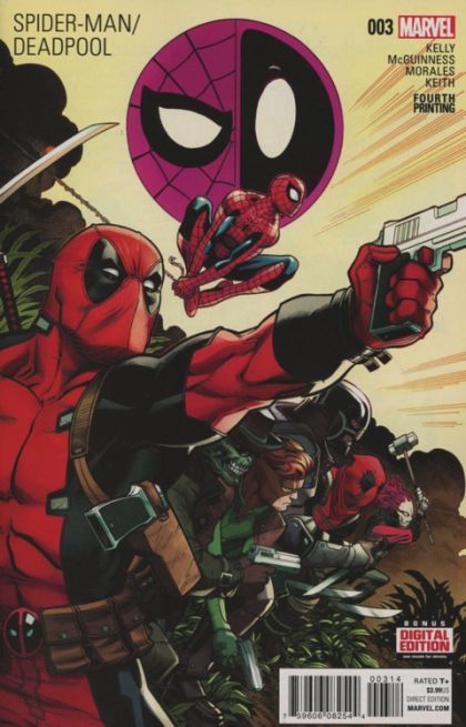 Spider-Man / Deadpool, Vol. 1  |  Issue#3G | Year:2016 | Series:  | Pub: Marvel Comics | 4th Printing Ed McGuiness