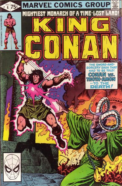King Conan / Conan the King Shadows In The Skull |  Issue#4A | Year:1980 | Series: Conan |