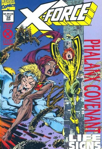 X-Force, Vol. 1 Phalanx Covenant: Life Signs - Part 2: The Faith Dancers |  Issue#38B | Year:1994 | Series: X-Force | Pub: Marvel Comics