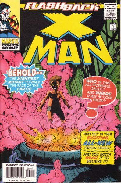 X-Man Flashback, Breeding Ground |  Issue#-1A | Year:1997 | Series: X-Men | Pub: Marvel Comics