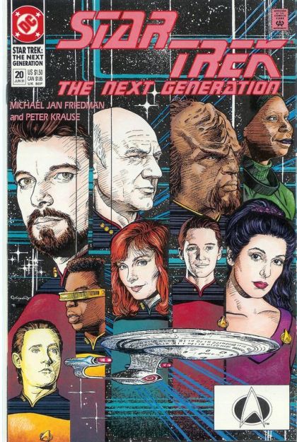 Star Trek: The Next Generation, Vol. 2 The Flight Of The Albert Einstein |  Issue#20A | Year:1991 | Series: Star Trek |