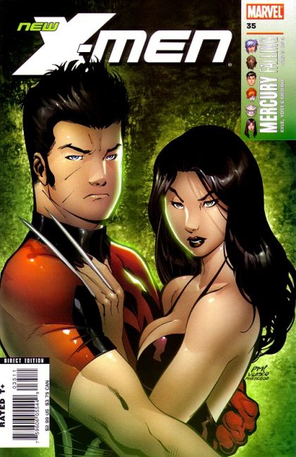 New X-Men (Academy X) Mercury Falling, Part 3 |  Issue#35 | Year:2007 | Series: X-Men | Pub: Marvel Comics