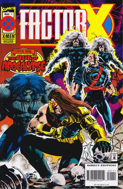 Factor X Age of Apocalypse - Sinister Neglect |  Issue#1A | Year:1995 | Series: X-Men | Pub: Marvel Comics