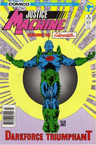 Justice Machine featuring the Elementals Chapter Three: The Powerplay Affair |  Issue